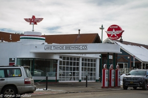 In Truckee, a brewery has made a home of an old gas station.
