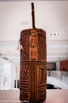 The African Art collection was large.