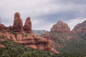 Beautiful red rock and spires.
